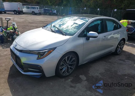 2021 Toyota Corolla Se из США, поврежденный, VIN 5YFP4MCE8MP076739